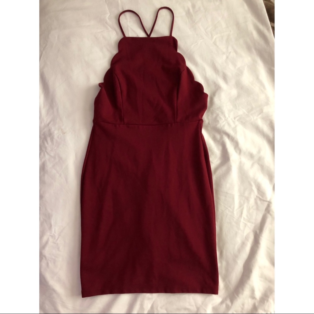 Lush | Red short dress
